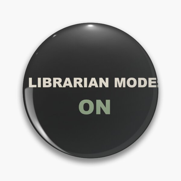 Item preview, Librarian Mode: On - Librarian designed and sold by RetroThreadWorks.