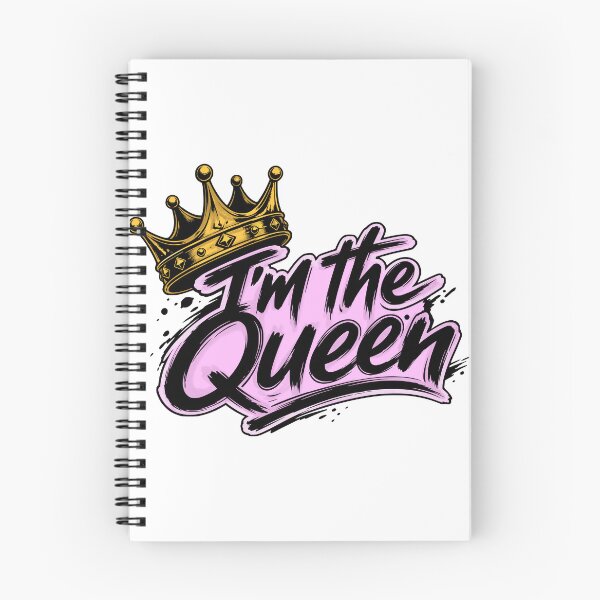Item preview, I'm the Queen crown motif designed and sold by Pommes im Bett.