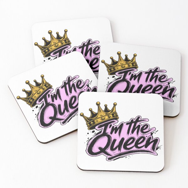 Item preview, I'm the Queen crown motif designed and sold by Pommes im Bett.