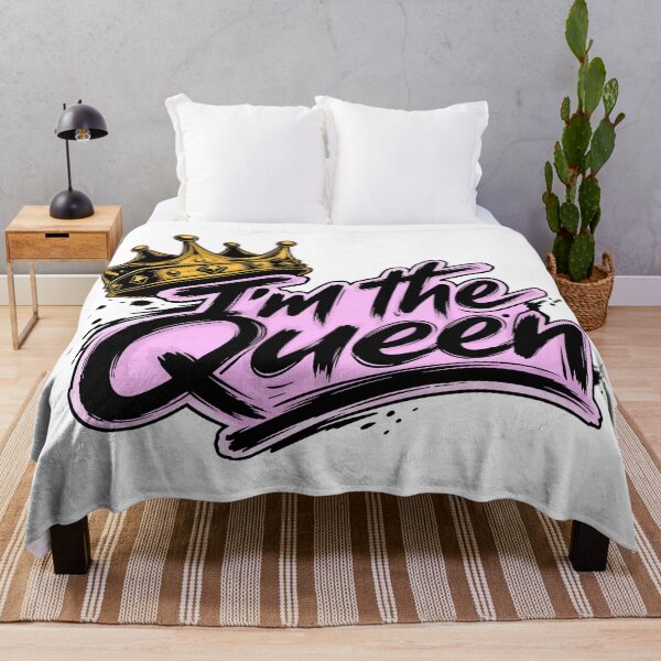 Item preview, I'm the Queen crown motif designed and sold by Pommes im Bett.
