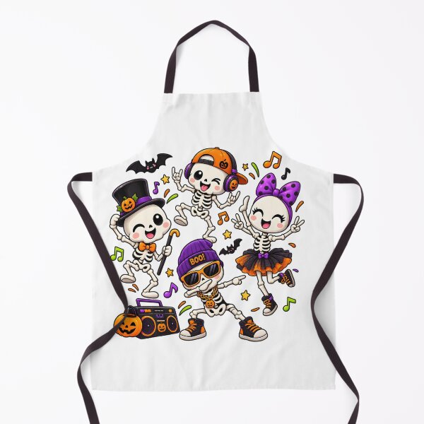 Item preview, Funny Dancing Skeletons Halloween Party designed and sold by TinyWeird.