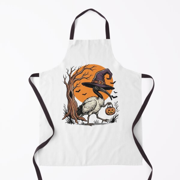Item preview, Spooky Cute Halloween Bin Chicken Witch Under the Full Moon Pumpkin designed and sold by SOUFIANE1991.