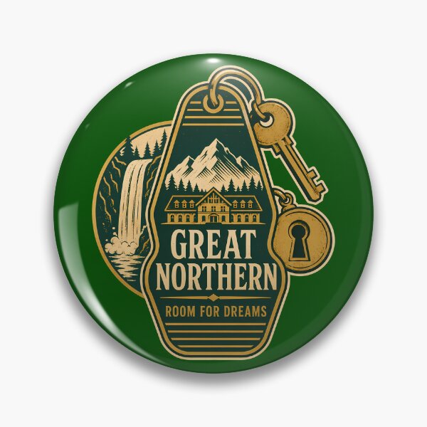 Item preview, Great Northern Room Key Tag designed and sold by agearb.