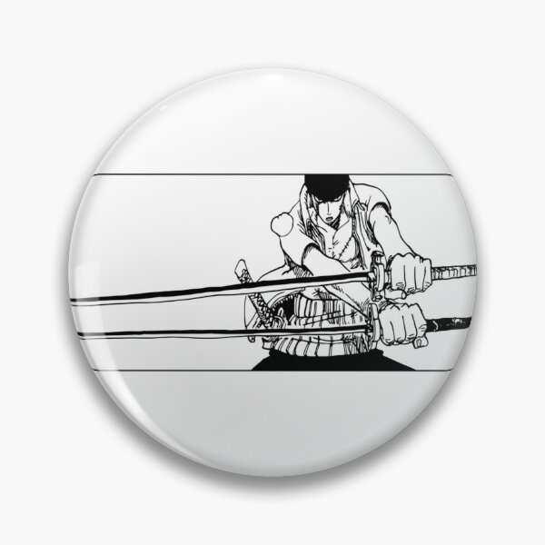 Item preview, Roronoa Zoro - Three Sword Style Panel designed and sold by TheStickLab.