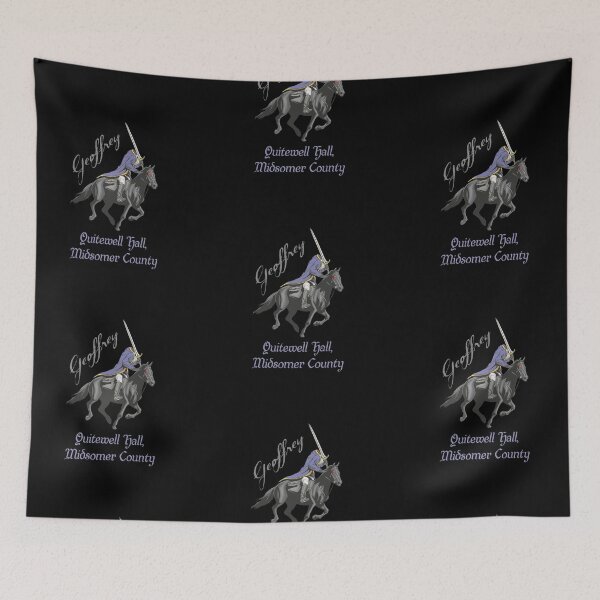 Item preview, Quitewell Hall (on Black) designed and sold by PawsitiveMum3.