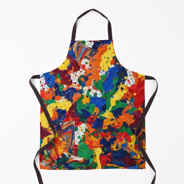 Item preview, Colorful Abstract Paint Splatter Geometric Art Pattern designed and sold by THE SPLATTERED HAUS BY SAGE BANKS.