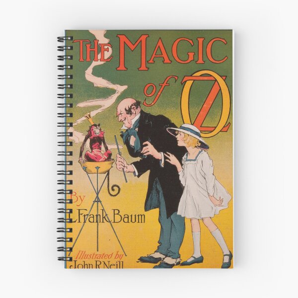 Item preview, The Magic of Oz 1919 Vintage Children's Book Cover Illustration designed and sold by CulturalCurios.