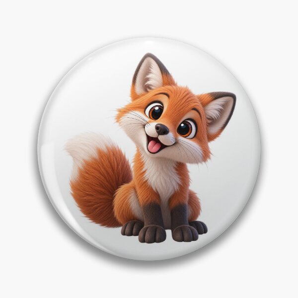 Item preview, Cute Fox – Funny Nordic Woodland Fox designed and sold by LST-Desings.
