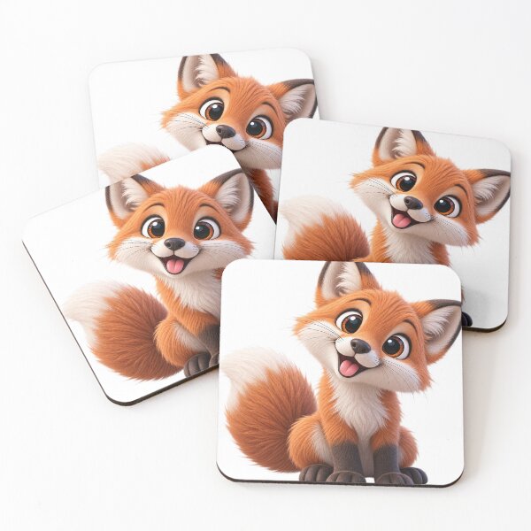Item preview, Cute Fox – Funny Nordic Woodland Fox designed and sold by LST-Desings.