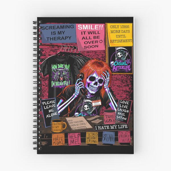 Item preview, Casual Afterlife Emo Work poster designed and sold by CasualAfterlife.