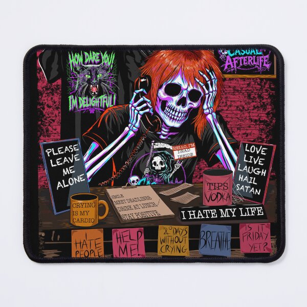 Item preview, Casual Afterlife Emo Work poster designed and sold by CasualAfterlife.