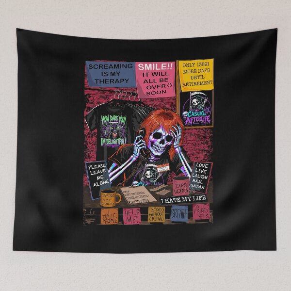 Item preview, Casual Afterlife Emo Work poster designed and sold by CasualAfterlife.