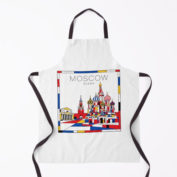 Item preview, Moscow Mondrian style poster 3D designed and sold by CMYKStudio.