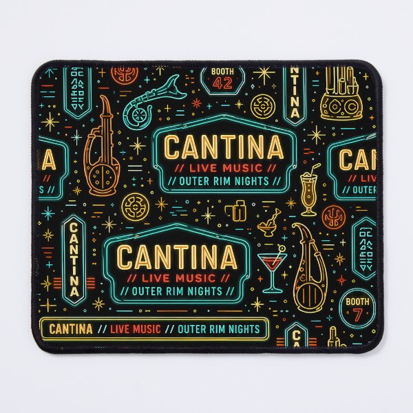 Item preview, Cantina Neon Sign Repeat designed and sold by agearb.