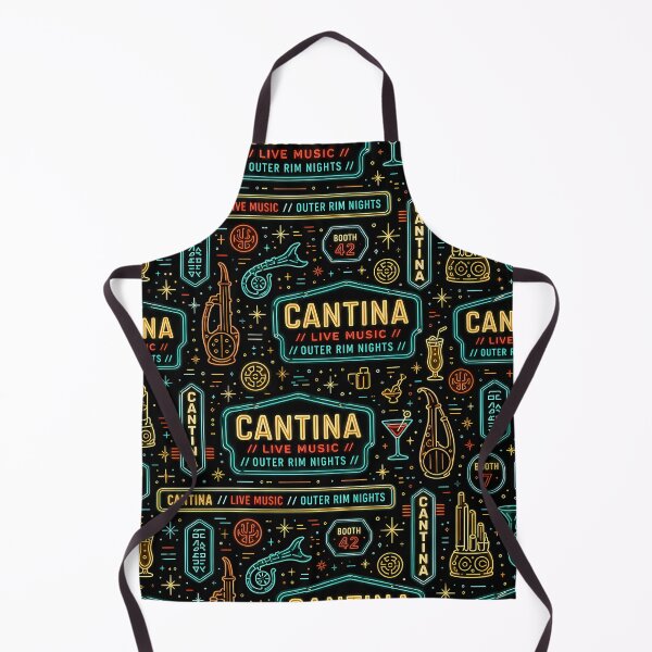 Item preview, Cantina Neon Sign Repeat designed and sold by agearb.