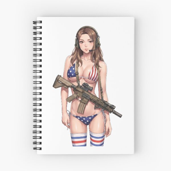Item preview, American Gun Girl by RAWLIFEGRAPHIC designed and sold by RAWLIFEGRAPHIC.