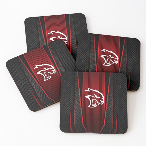 Item preview, Dodge Challenger red V2 designed and sold by Unnecessary Necessities.