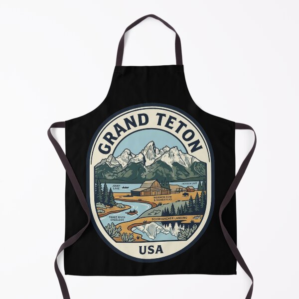 Item preview, Grand Teton National Park Wyoming Vintage Badge designed and sold by k3rstman1.