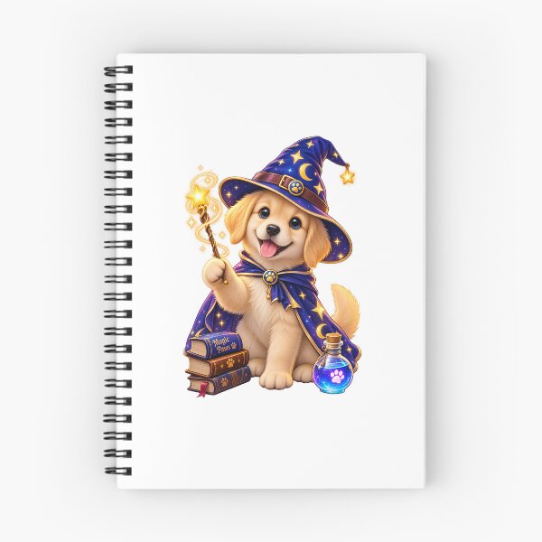 Item preview, Magical Wizard Dog Sticker | Cute Fantasy Puppy Magic Paws | Enchanted Dog Lover Gift designed and sold by Ishratparween11.