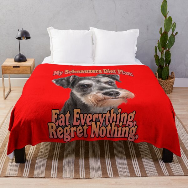 Item preview, Schnauzer Dog Owner My Schnauzers Diet Plan: Eat Everything, Regret Nothing designed and sold by fantasticdesign.