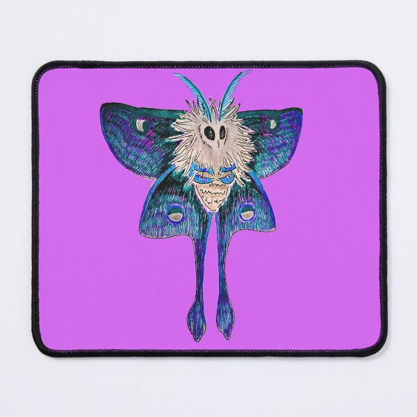 Item preview, Cute Moth (Blue) designed and sold by Nocmidl4.