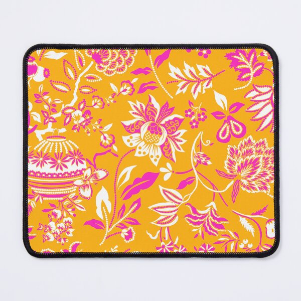 Item preview, Chintz All Over - Pink Orange designed and sold by Fabricatemyart.