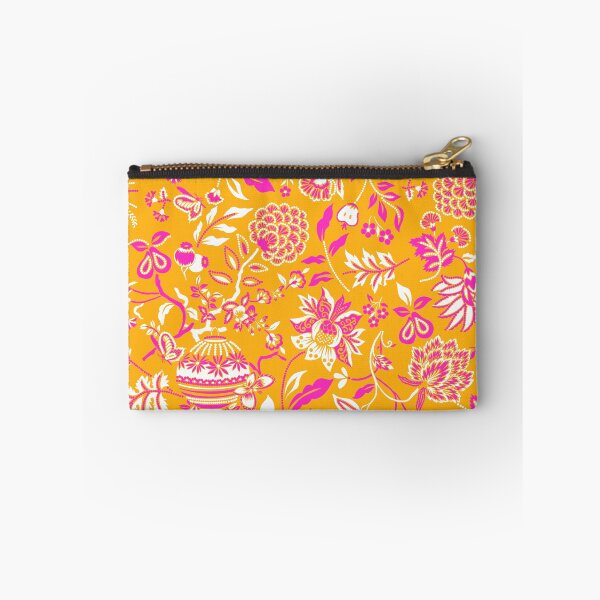 Item preview, Chintz All Over - Pink Orange designed and sold by Fabricatemyart.
