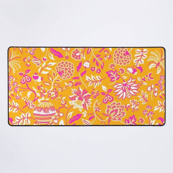 Item preview, Chintz All Over - Pink Orange designed and sold by Fabricatemyart.