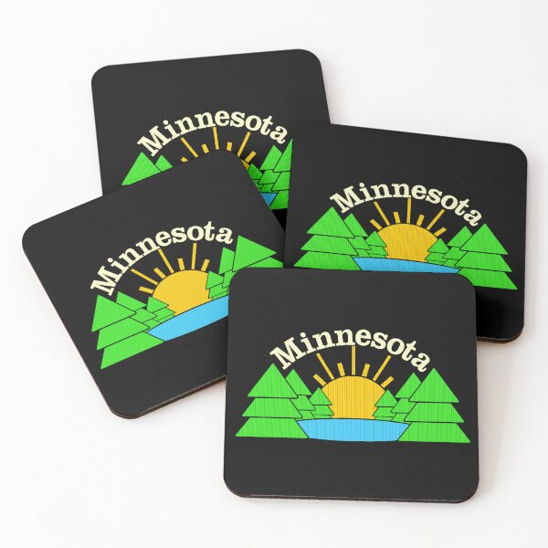 Item preview, Retro Minnesota Lake Sunrise Vintage 80s State Pride designed and sold by ApollonApparel.