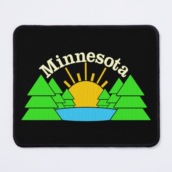 Item preview, Retro Minnesota Lake Sunrise Vintage 80s State Pride designed and sold by ApollonApparel.