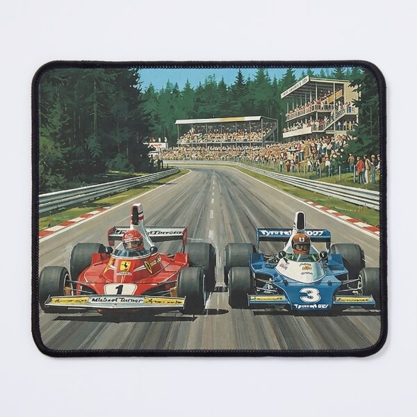 Item preview, GP Germany Grosser Preis von Deutschland Hockenheim 1975 Vintage Racing by MNS designed and sold by parnoandgank.