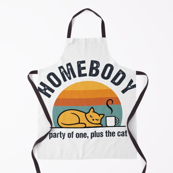 Item preview, Homebody Cat Party of One Cozy Introvert designed and sold by LYRA-Concepts.