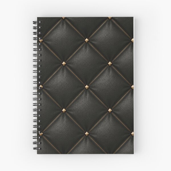 Item preview, Tufted Black Leather with Gold Studs designed and sold by Maria Dryfhout.