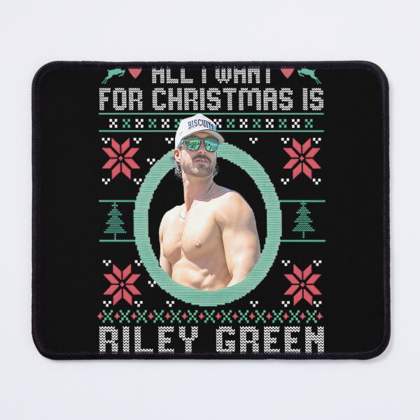 Item preview, All I Want For Christmas Is Riley Green Country Music LIMITED EDITION designed and sold by DariusArtworks.