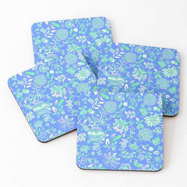 Item preview, Chintz All Over - Blue Green designed and sold by Fabricatemyart.