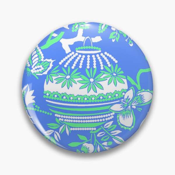 Item preview, Chintz All Over - Blue Green designed and sold by Fabricatemyart.