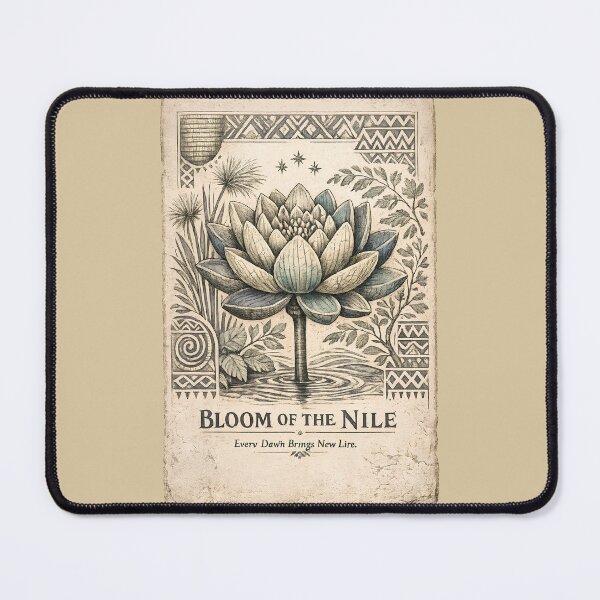 Item preview, Bloom of the Nile | Sacred Lotus | Ancient Africa Collection designed and sold by 'VARI'.
