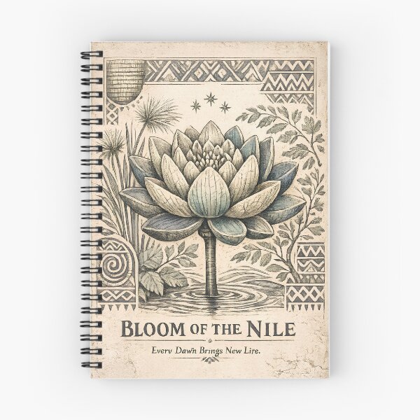 Item preview, Bloom of the Nile | Sacred Lotus | Ancient Africa Collection designed and sold by 'VARI'.