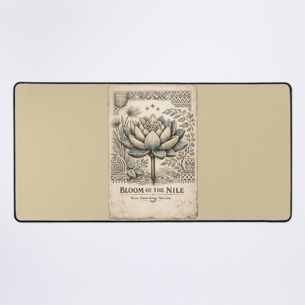 Item preview, Bloom of the Nile | Sacred Lotus | Ancient Africa Collection designed and sold by 'VARI'.
