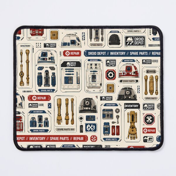 Item preview, Droid Depot Inventory Pattern designed and sold by agearb.