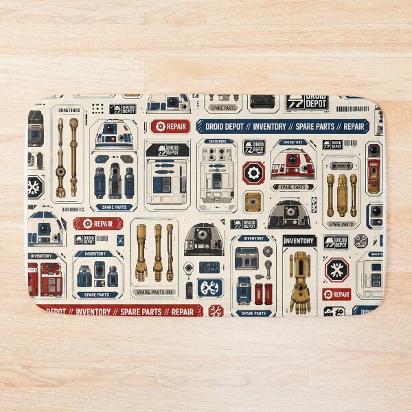 Item preview, Droid Depot Inventory Pattern designed and sold by agearb.