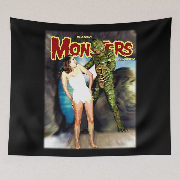 Item preview, Classic Monsters of Hollyweird Lagoon Creature Tribute designed and sold by 90snerd.