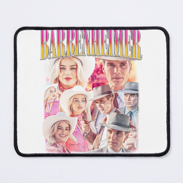 Item preview, Barbenheimer Bootleg Vintage Shirt – Retro Movie Mashup Tee ⭐⭐⭐⭐⭐ designed and sold by Barsandloops.