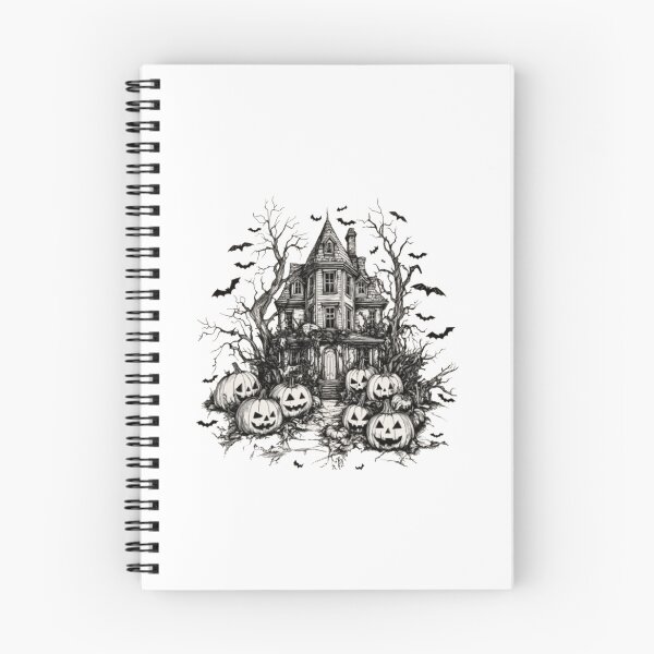 Item preview, Vintage Haunted House Halloween Gothic  designed and sold by roartusa.