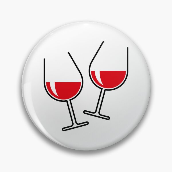Item preview, 2 Toasting Red Wine Glasses (Bulbous / Open) designed and sold by MrFaulbaum.