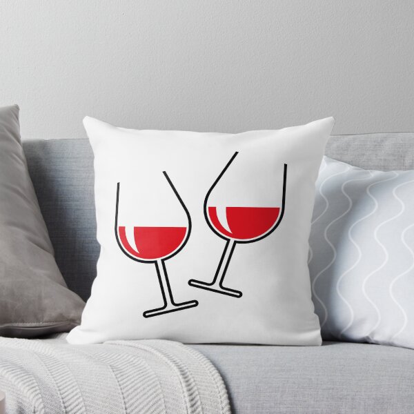 Item preview, 2 Toasting Red Wine Glasses (Bulbous / Open) designed and sold by MrFaulbaum.