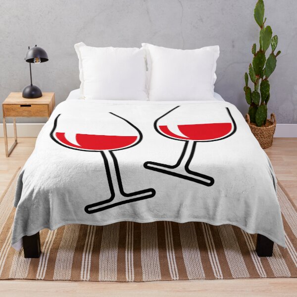 Item preview, 2 Toasting Red Wine Glasses (Bulbous / Open) designed and sold by MrFaulbaum.