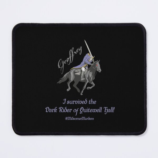 Item preview, I Survived The Dark Rider (on Black) designed and sold by PawsitiveMum3.