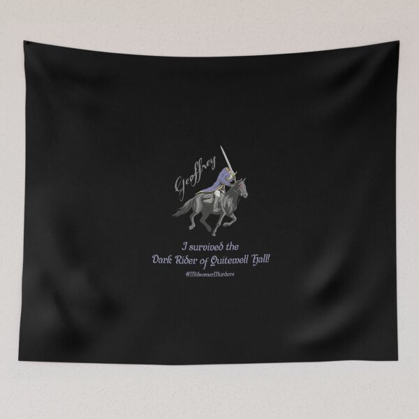 Item preview, I Survived The Dark Rider (on Black) designed and sold by PawsitiveMum3.