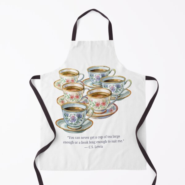 Item preview, Vintage Cup Stack C. S. Lewis Tea Quote designed and sold by AnimaliaStar.